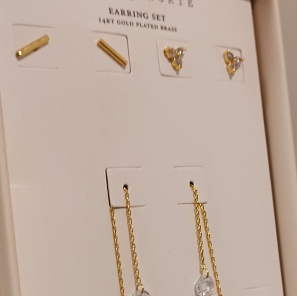 5 PAIRS OF INTERCHANGEABLE EARRINGS BY LUNA NORTE - Picture 7 of 12